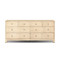 Four Hands Hepburn Wide Cabinet - Drifted Smoked Oak