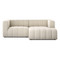Four Hands Landrea Accent Stool - Sandhill Cocoa