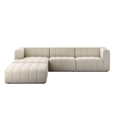 Four Hands Langham 5PC Sectional - Crypton Nomad Snow