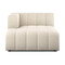 Four Hands Langham Channeled 6PC LAF Chaise Sectional - Crypton Nomad Snow