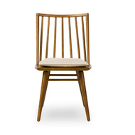 Four Hands Lewis Windsor Chair - Black Oak NEW