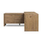 Four Hands Nate Dining Chair - Modern Velvet Loden