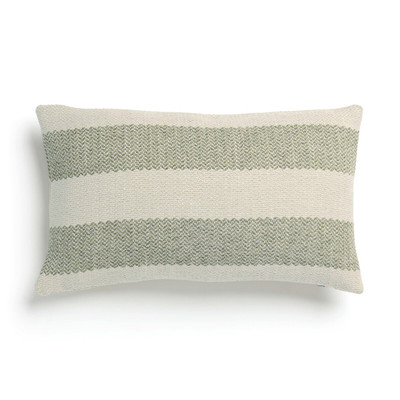 Four Hands Tarbett Stripe Outdoor Pillow - Cover - Tarbett Sage - 20"x20"