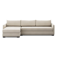 Four Hands Wickham 2PC LAF Sec w/ Storage Chaise - Savoy Coffee