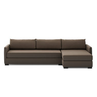 Four Hands Wickham 2PC LAF Sleeper Sect w/ Storage - Surrey Cocoa