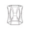 Bernhardt Argent Dining Table - Base