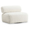 Bernhardt Paley Shearling Swivel Chair - Ivory