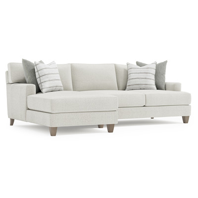 Bernhardt Mila 2-Piece Left Facing Fabric Sectional