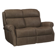 Bernhardt McGwire Power Motion Loveseat - Brown