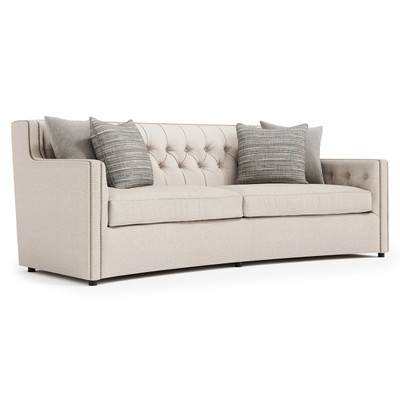 Bernhardt Candace Fabric Sofa - Beige - 96"