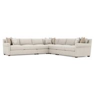 Bernhardt Barnes 5 Piece Fabric Sectional