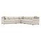 Bernhardt Barnes 5 Piece Fabric Sectional
