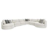 Bernhardt Ferris Fabric 6 Piece Sectional