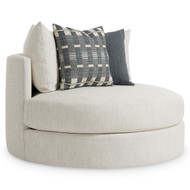 Bernhardt Ferris Fabric Swivel Chair