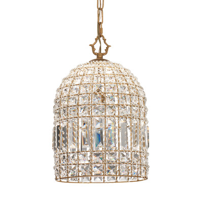 Jamie Young Crystal 1-Light Pendant Chandelier