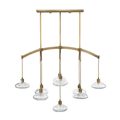 Jamie Young Reservoir 9-Light Blown Glass Chandelier