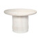 Jamie Young Studded Wood Bistro Dining Table - White Washed