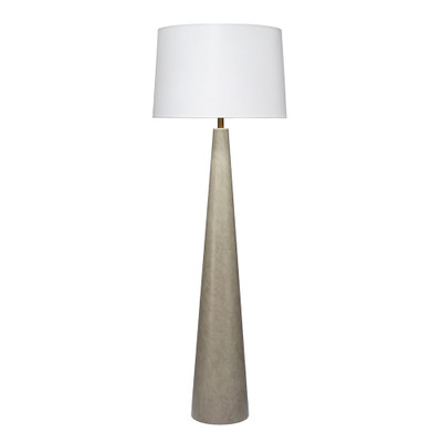 Jamie Young Alps Steel Floor Lamp - Warm Grey