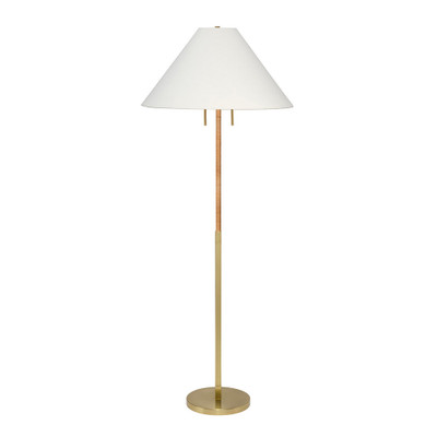 Jamie Young Harrison Rattan Floor Lamp - Natural