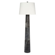 Jamie Young Robertson Hide Floor Lamp - Slate