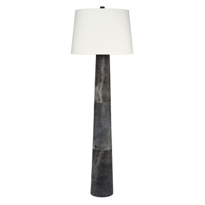Jamie Young Robertson Hide Floor Lamp - Slate