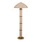 Jamie Young Seychelles 2-Light Rattan Floor Lamp