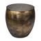 Jamie Young Ares Iron Side Table - Antique Brass