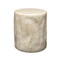 Jamie Young Cedar Side Table - Marbled Cream