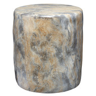 Jamie Young Cedar Side Table - Marbled Grey