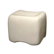 Jamie Young Cushion Concrete Stool - Cream
