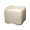 Jamie Young Cushion Concrete Stool - Cream