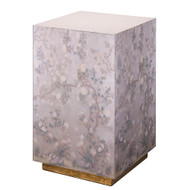 Jamie Young Garland Floral Accent Side Table - Lavender