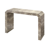 Jamie Young Grounded Veneer Console Table - Sand Grey