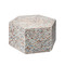 Jamie Young Hepburn Mother of Pearl Hexagon Coffee Table