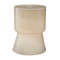Jamie Young Huntington Garden Glass Stool - Cream