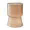 Jamie Young Huntington Garden Glass Stool - Taupe