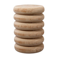 Jamie Young Mojave Wood Side Table