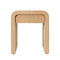 Jamie Young Montecito 1-Drawer Raffia Side Table