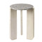 Jamie Young Quarry Wood and Terrazzo Stone Side Table