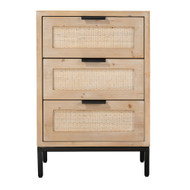 Jamie Young Reed 3 Drawer Side Table