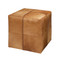 Jamie Young Saddle Hide Ottoman - Small