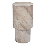Jamie Young St. Germain Drink Table - Marbled Beige