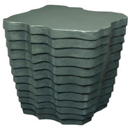 Jamie Young Strata Side Table - Slate Blue