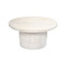 Jamie Young Studded Washed Wood Coffee Table - White