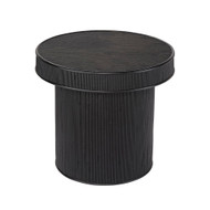 Jamie Young Taylor Bamboo Side Accent Table - Black