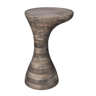 Jamie Young Toadstool Wood Drink Table - Grey Wash