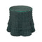 Jamie Young Falda Seagrass Side Table - Verdigris