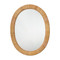 Jamie Young Aloha Rattan Oval Mirror