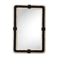 Jamie Young Contrast Jute Rectangle Mirror