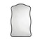 Jamie Young Aurora Wavy Iron Wall Mirror - Black